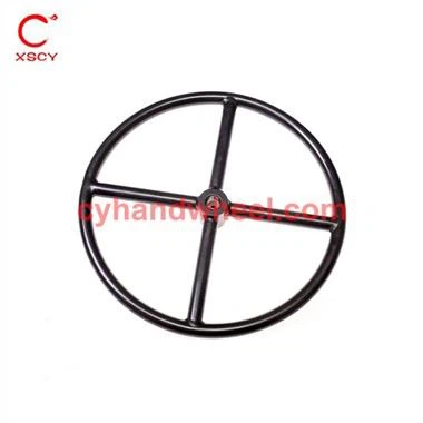 Roda de mão de ajuste redondo